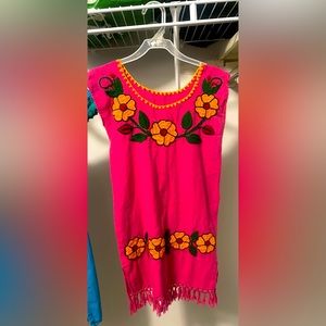 Traditional Mexican girl dresses